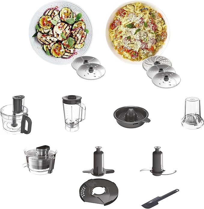 Kenwood MultiPro ExpressTM Food Processor 1000 Watt Multicolor - FDP65.750WH