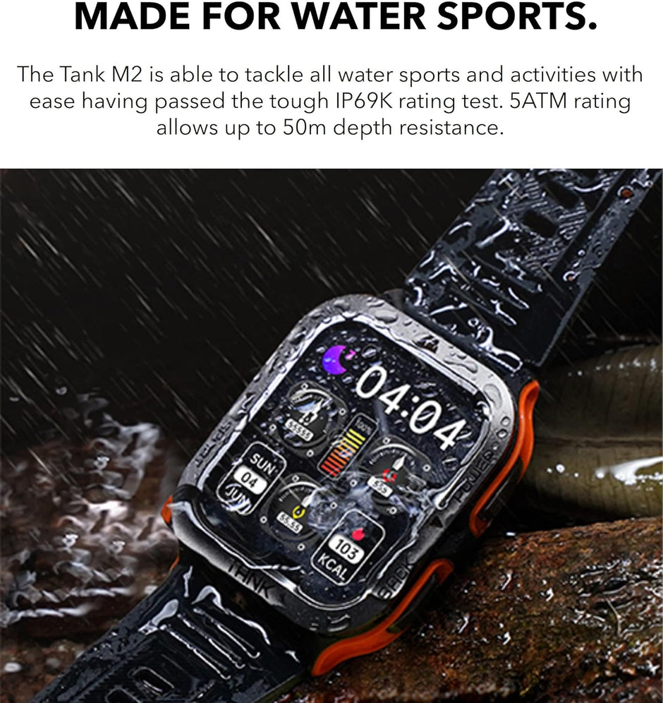 Kospet Watch M2 Tank Black