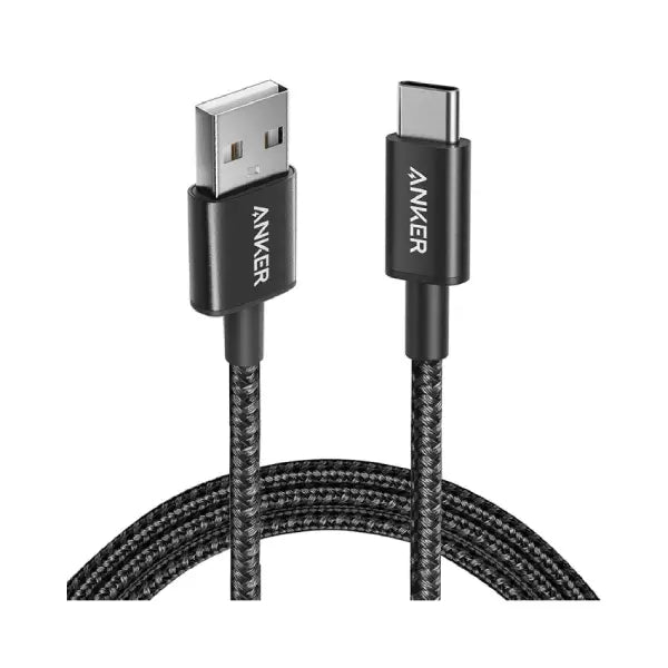 Anker Nylon Cable USB-A to USB-C - 6ft - Black A8173H11
