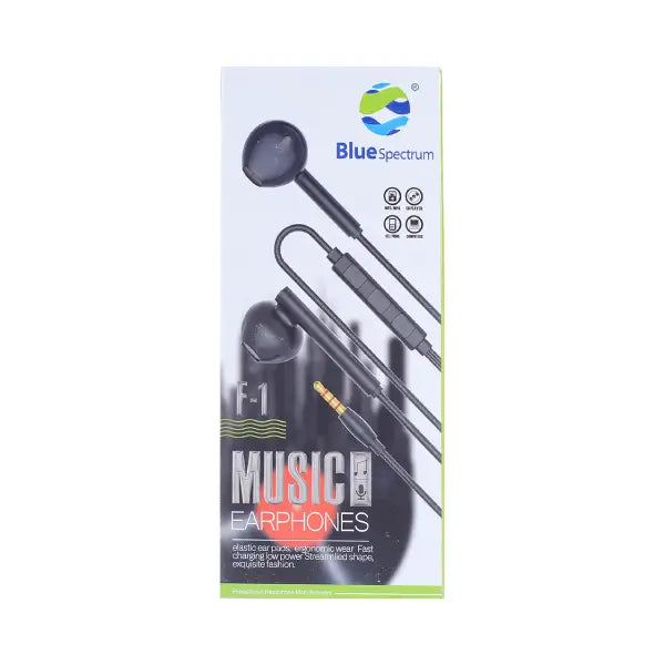 BLUE SPECTRUM EARPHONE F1