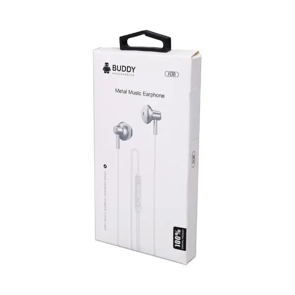 BUDDY Metal Music Earphone R38