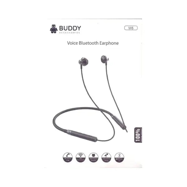BUDDY VOICE BLUETOOTH EARPHONE W6