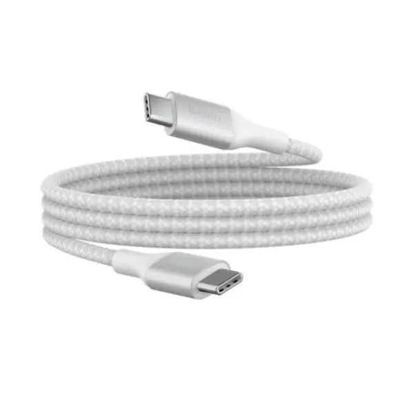 Belkin BOOSTCHARGE Braided USB-C to USB-C Cable 1m White