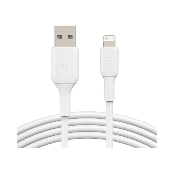 Belkin BOOSTCHARGE Lightning To USb-A Cable White