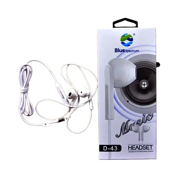 Blue Spectrum Stereo Headset D43