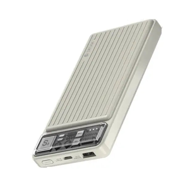 DEVIA Smart Series 12W Power Bank 10000mAh - Ivory