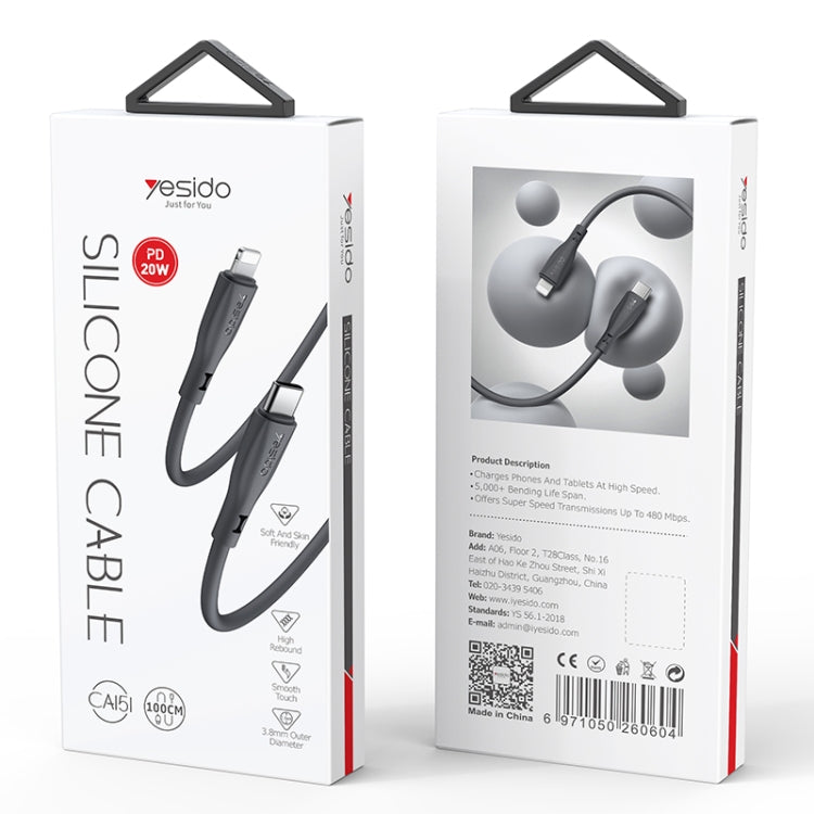 Yesido Data Cable 20W USB-C TO USB-L CA151