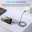 Yesido Data Cable 60W USB-C TO USB-C AUTO POWER OFF CA160