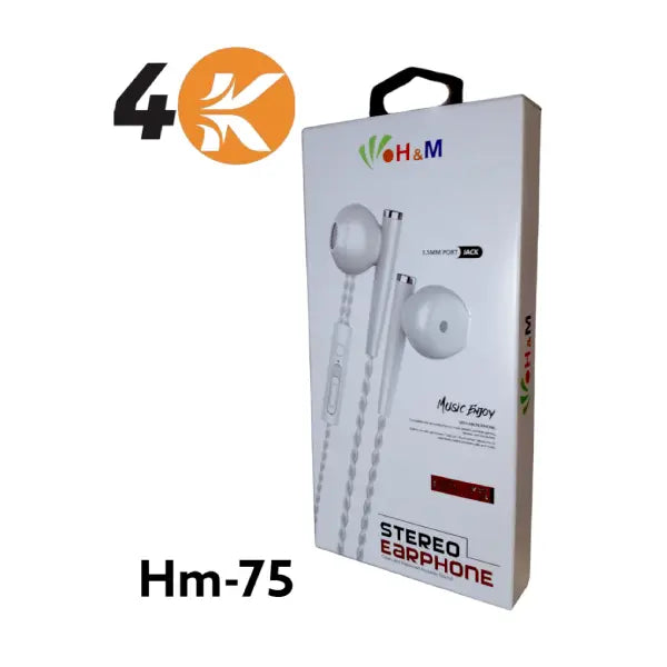 HM earphone HM-75