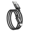 Hoco X89 Type-C to Lightning Charging Cable 2.4A 1M – Black