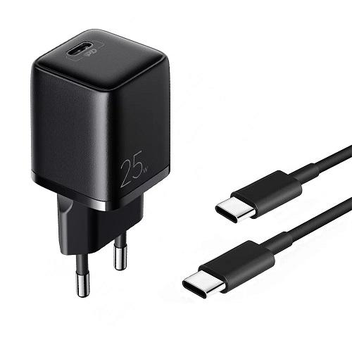 JOYROOM SMALL FAST USB TYPE C PD CHARGER 25W BLACK (L-P251)