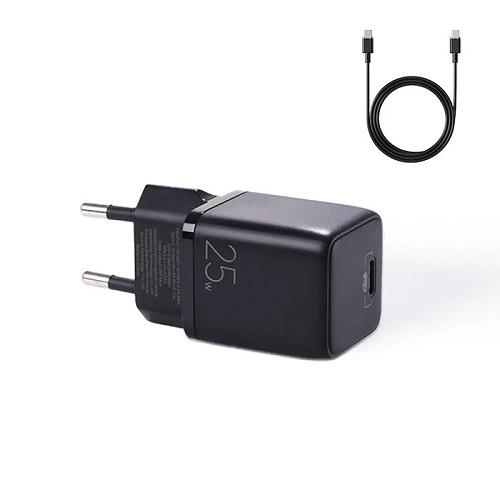 JOYROOM SMALL FAST USB TYPE C PD CHARGER 25W BLACK (L-P251)