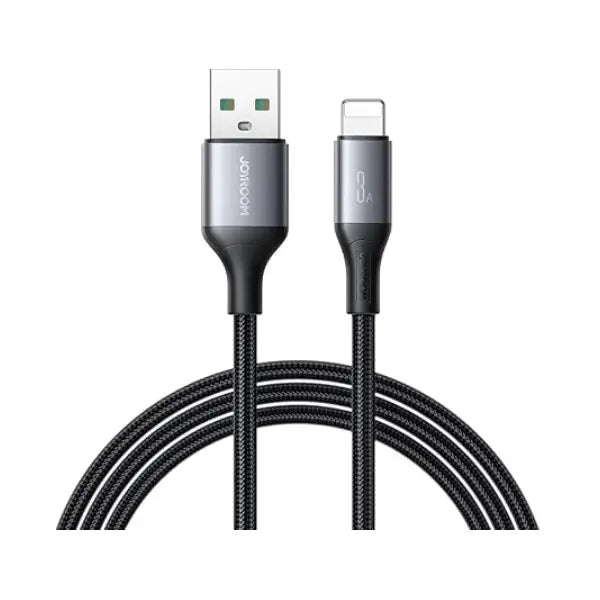 Joyroom S-A28 Flash Series 3A USB-A - Lightning cable 1m - black