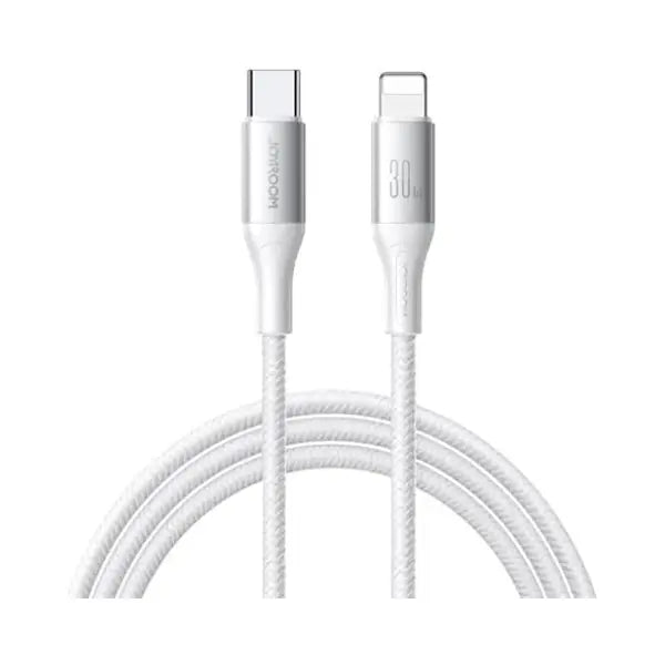 Joyroom S-A28 Flash Series 3A USB-A - USB-C Cable 1m - White