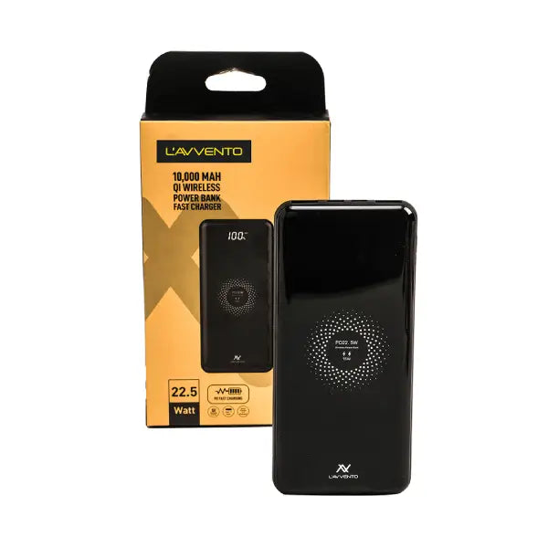 Lavvento QI Wireless Power Bank 10000 MP125