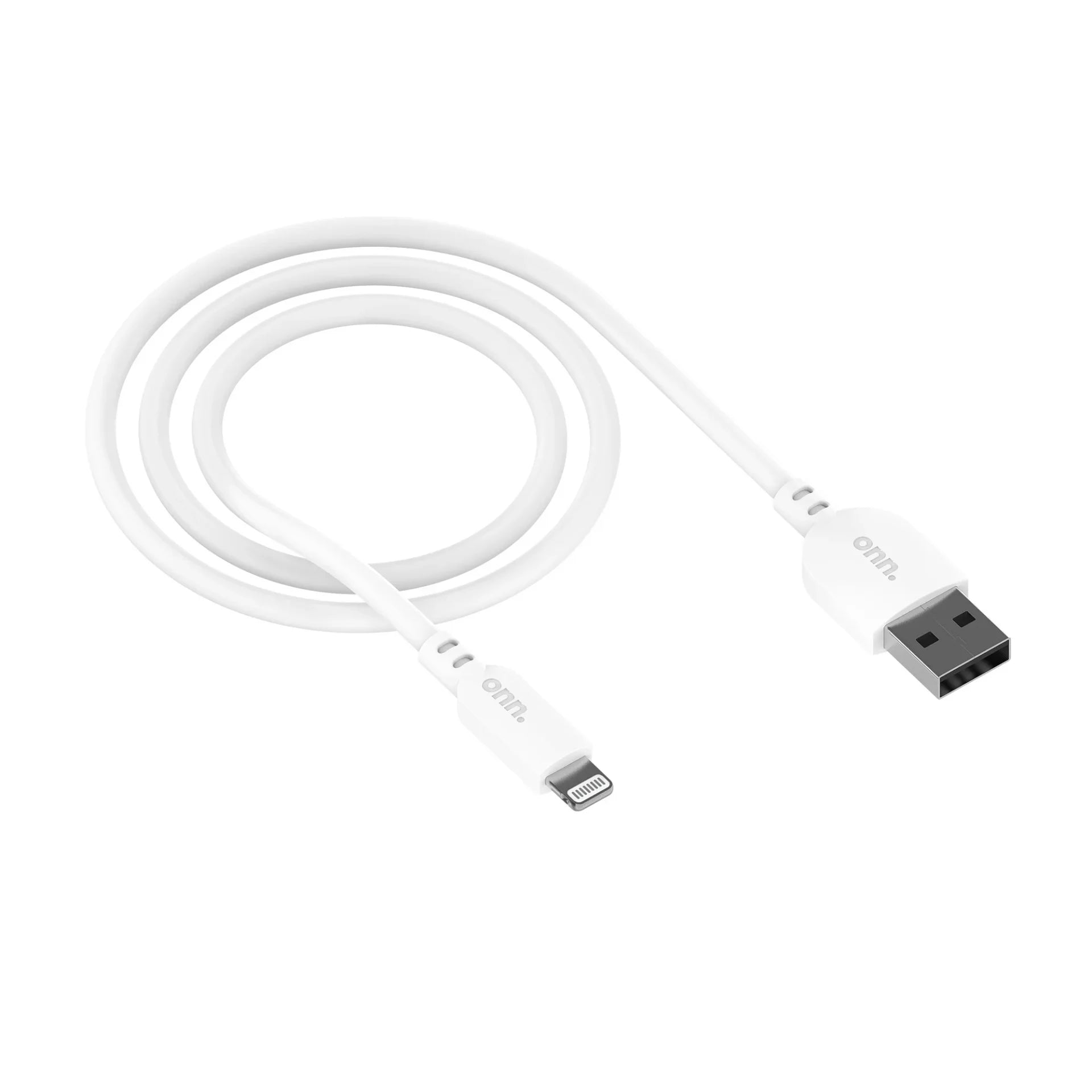 E-train USB-A to Lightning Cable 1M - White