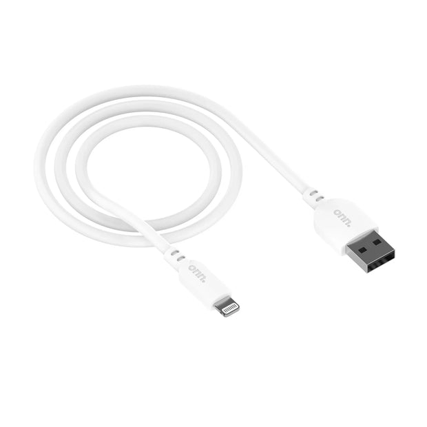 E-train USB-A to Lightning Cable 1M - White