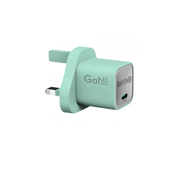 Green Mini Gan Charger 20W PD GE-Y017