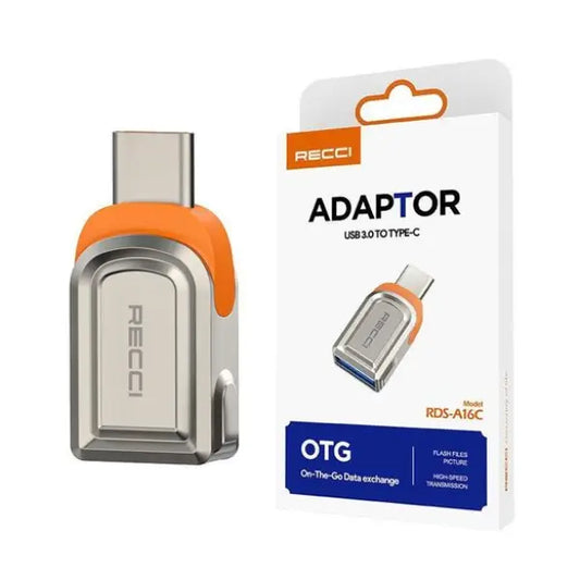 Recci RDS-A16C Type-C to USB 3.0 OTG Cable Adapter