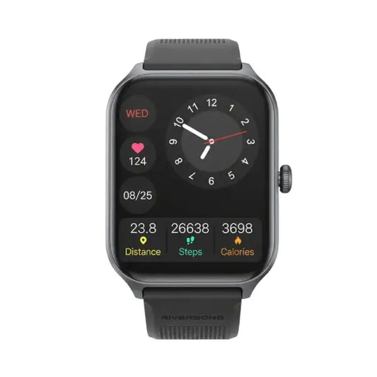 Riversong Motive 7E Smart Watch SW75 - Space Gray
