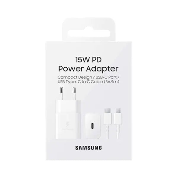 Samsung 15W Power Adapter USB-C White