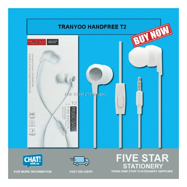 TRANYOO EARPHONE T2