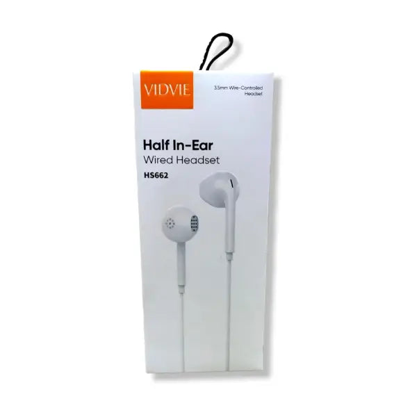 VIDVIE Headphones HS662 WHITE