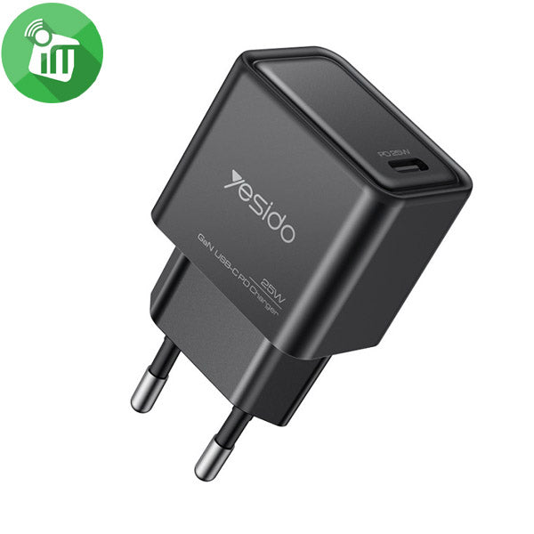 Yesido YC62 USB-C 25W GaN Fast Wall Charger