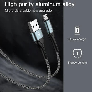 Yesido Data Cable 2.4A USB-C TO USB-Micro CA62