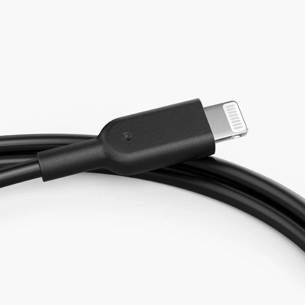 anker powerline II with lightning 3ft - Black