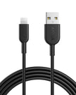 anker powerline II with lightning 6ft - Black