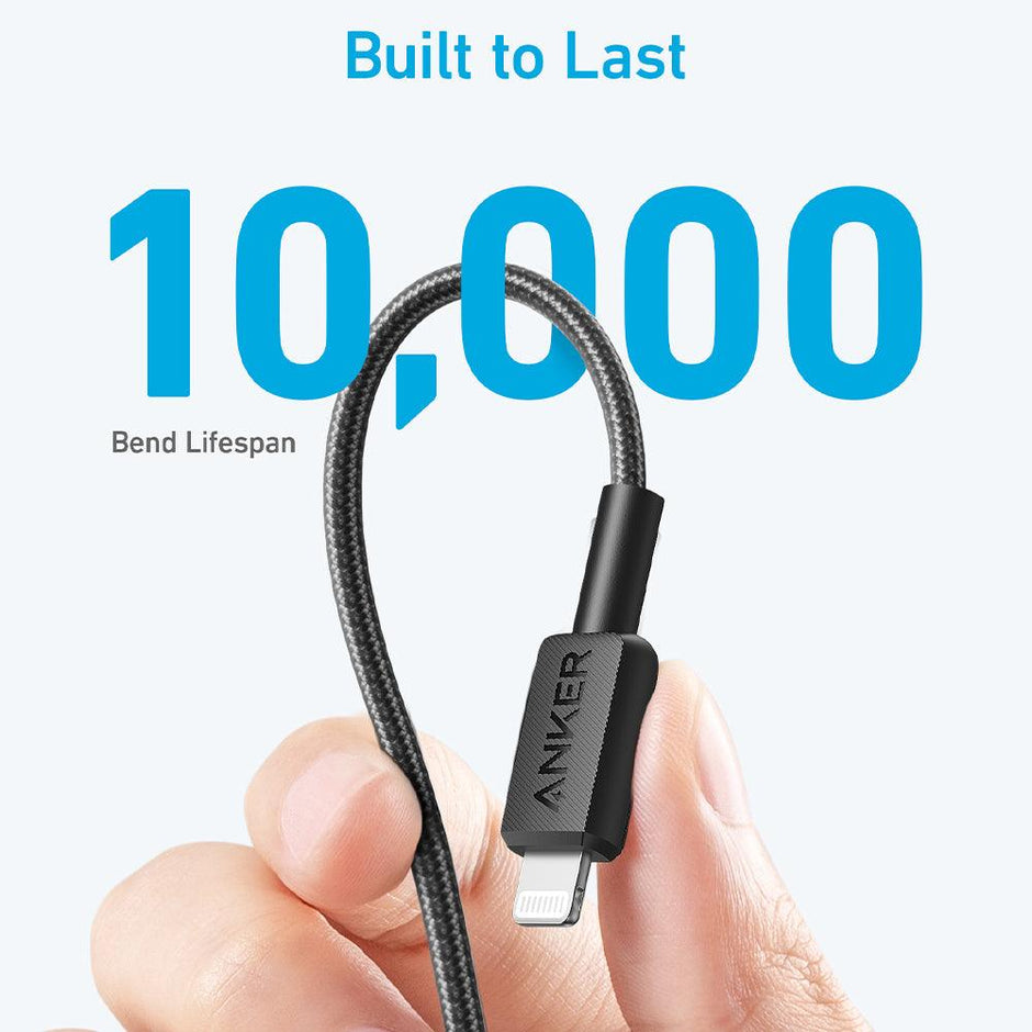 Anker 322 Type-C to Lightning Cable A81B5H11 -1M - Black