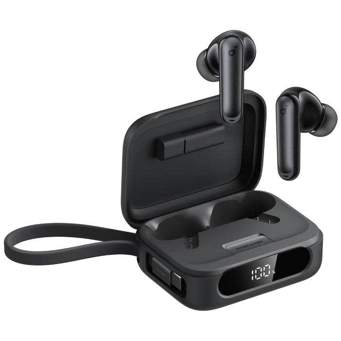 Anker P41i Wireless Earbuds With Portable Phone Charger A3937H11- Black