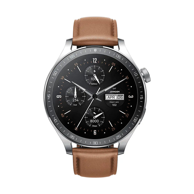 Joyroom JR-FC2 Pro Classic Series Smartwatch  350mAh  1.46-inch - Black Brown