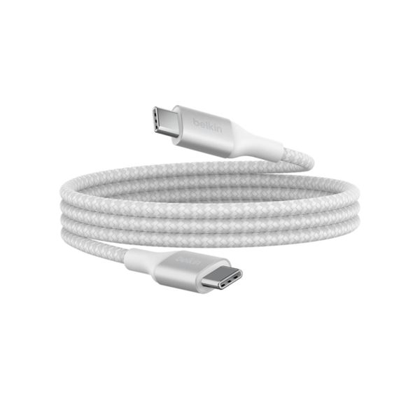 Belkin BOOSTCHARGE Braided USB-C to USB-A Cable 1m White