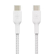 Belkin BOOSTCHARGE Braided USB-C to USB-A Cable 1m White