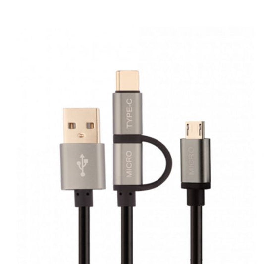 Buddy Cable 2 In 1 Micro + Type-C Charging CD20
