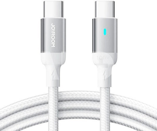 Joyroom USB cable S-CC100A10 Type-C to Type-C 100W 1.2m white