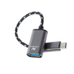LAVVENTO (DC136) - OTG Type-C Cable To USB Female - 20CM