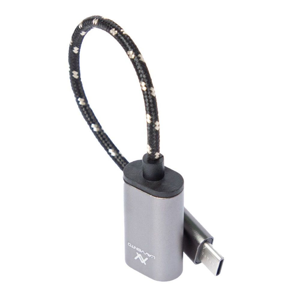 LAVVENTO (DC136) - OTG Type-C Cable To USB Female - 20CM