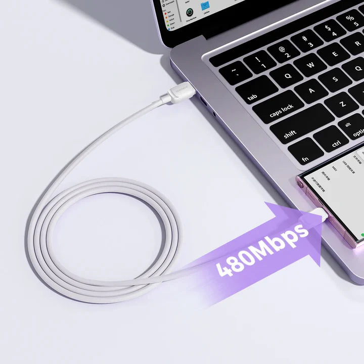 Joyroom Fast Charging Data Cable USB-A To Type-C 3A 1.2M - S-A14  - Blue