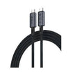 DEVIA EC641 Extreme Speed Series USB4.0 Full Functional Cable 40GB 240W 8K 60HZ 1M - Black