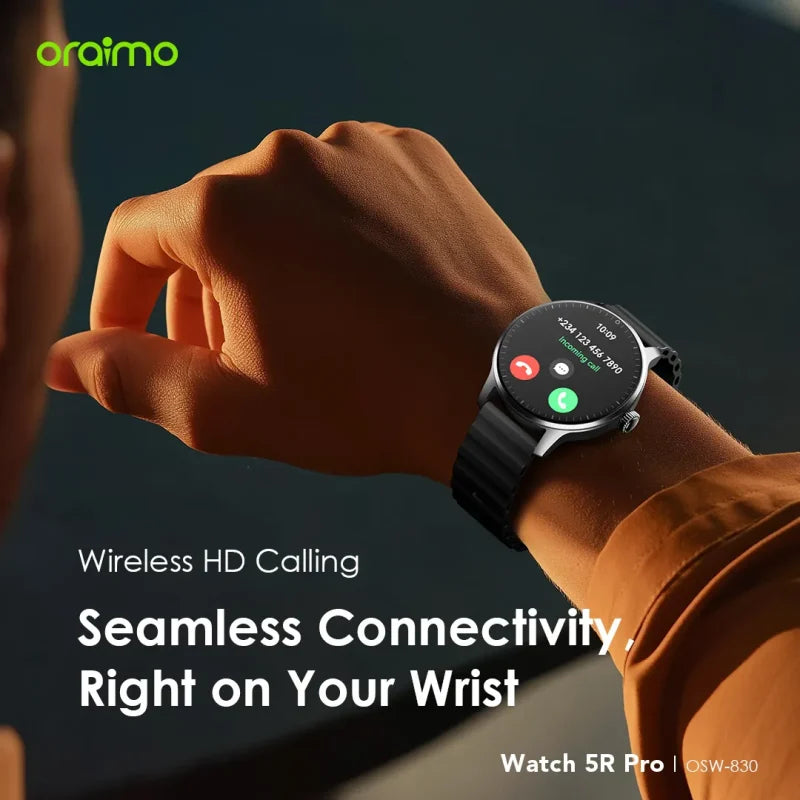 ORAIMO WATCH 5R PRO SMARTWATCH OSW-830 - Black