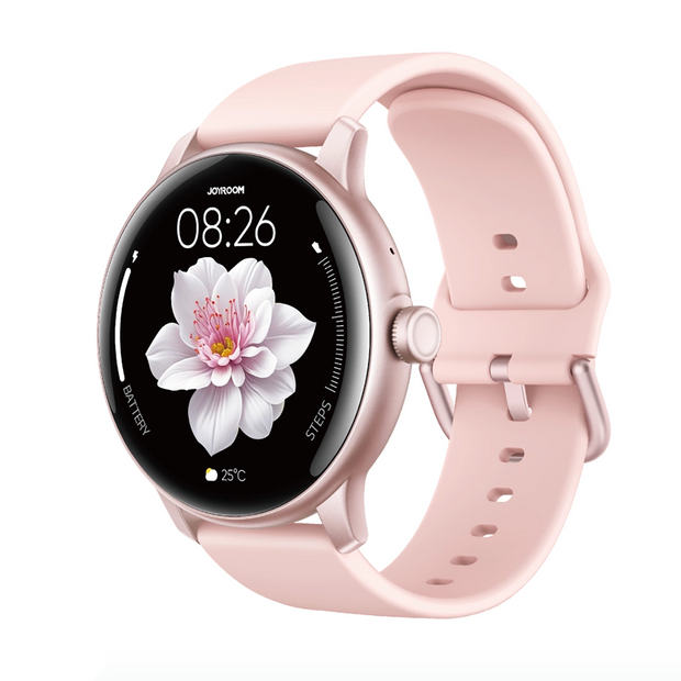 Joyroom Classis Series JR-FC1 Smartwatch with Call Answering Function / IP68 Protection - Rose Gold