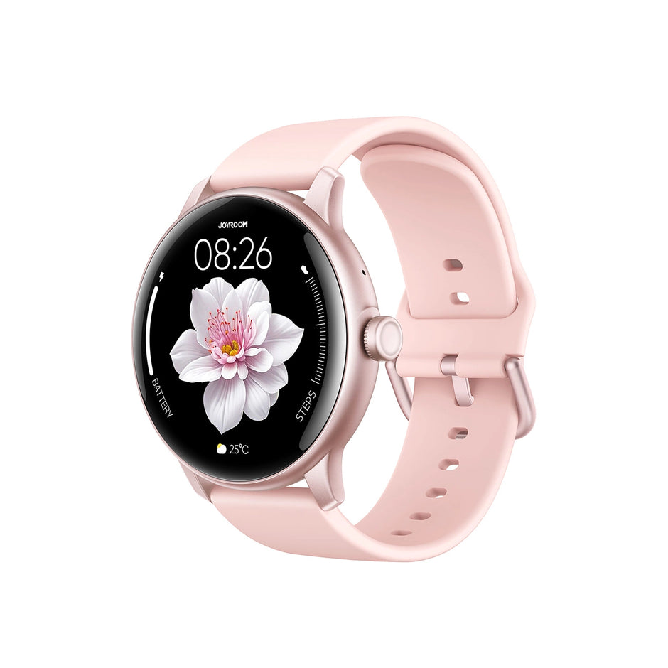 Joyroom Classis Series JR-FC1 Smartwatch with Call Answering Function / IP68 Protection - Rose Gold