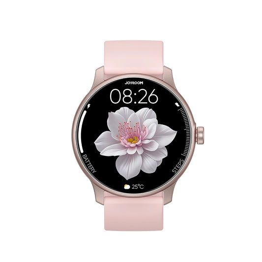 Joyroom Classis Series JR-FC1 Smartwatch with Call Answering Function / IP68 Protection - Rose Gold