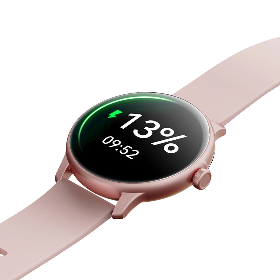 Joyroom Classis Series JR-FC1 Smartwatch with Call Answering Function / IP68 Protection - Rose Gold