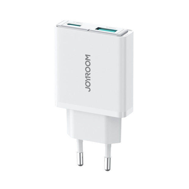 Joyroom Wall Charger JR-TCF14 USB-A + USB-C 20W Super Slim White