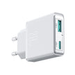 Joyroom Wall Charger JR-TCF14 USB-A + USB-C 20W Super Slim White