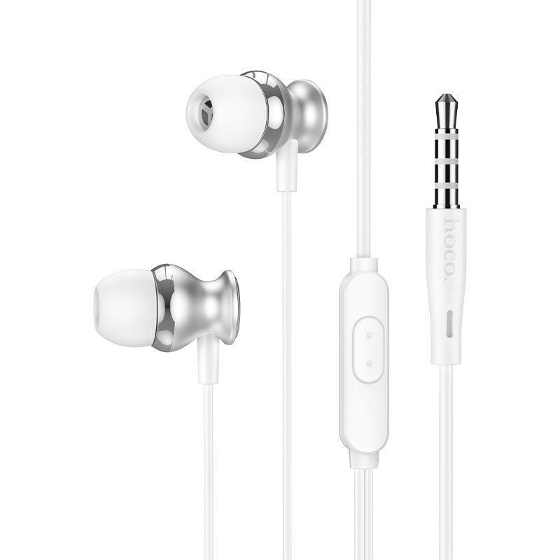 Hoco Universal Wired Earphones M106 - Silver